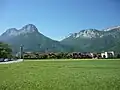 Blick auf Doussard