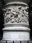 Sockelrelief am Standbild Friedrich Wilhelms III. im Berliner Tiergarten