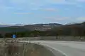 Blick von der Nationalstraße 81 zum Dorf