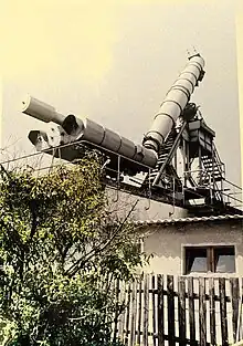 Riesenfernrohre in der Sternwarte Rathenow