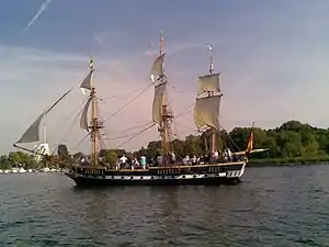 Royal Louise in der Scharfen Lanke 2016