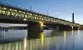 Dreirosenbrücke über den Rhein in Basel