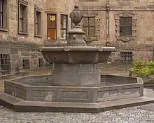Rathausbrunnen am Neuen Rathaus von Dresden, 1911