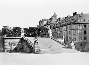 1861–1868: Die Vier Tageszeiten an der Brühlschen Terrasse in Dresden