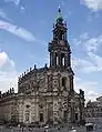 Hofkirche (erbaut von 1739 bis 1751)