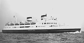 Dänisches Fährschiff Dronning Ingrid 1954–1963