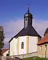 Die Außenansicht der Kirche „St. Laurentius“