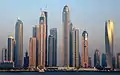 Dubai Marina im März 2014