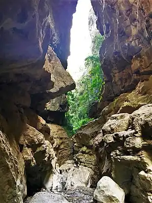 Schlucht in Ducurai