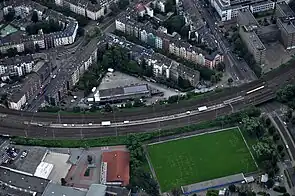 Luftaufnahme von Westen, 2016