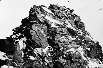 Dufourspitze, ehemals Gornerhorn 1867