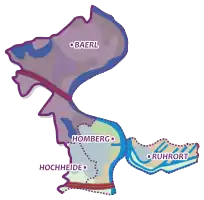 Karte von Baerl