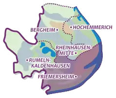 Karte von Friemersheim