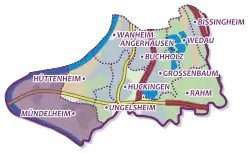 Karte von Mündelheim