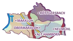 Karte von Röttgersbach