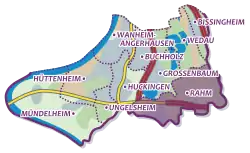 Karte von Rahm