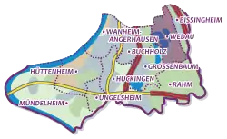 Karte von Wedau