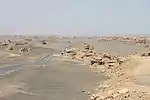 Yardangs von Dunhuang