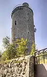Turm der Burg Joyeuse