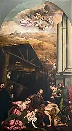 Paris Bordone: Anbetung der Hirten