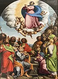 Domenico Capriolo: Mariä Aufnahme in den Himmel