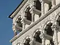 Ausschnitt aus der Fassade
