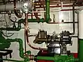 Dampfbetriebene Kesselspeisepumpe (Duplexpumpe)