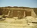 Ruinen der christlichen Hauskirche des 3. Jh. in Dura Europos