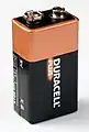 9-Volt-Block der Marke Duracell