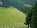 Luftseite Staudamm Durlaßboden