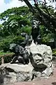 Statue der Bären im Zoo Dusit