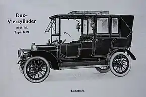 Dux K24 Landaulet, Jahrgang 1911