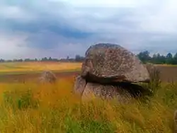 Der rote Dolmen Landerslev Marker 2