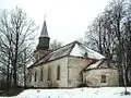 Dzirciems: (Gemeinde Zentene) Lutherische Kirche