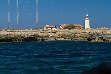Antennen und Leuchtturm