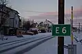 Ende der E 6 in Kirkenes