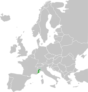 Verlaufskarte der E74