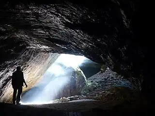 Blaue Grotte der Einhornhöhle