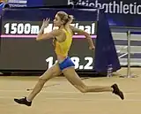 Julija LewtschenkoRang vierzehn mit 1,85 m