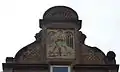 Stadtwappen als Giebelschmuck