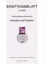 Ersttagsblatt 10/1979(17. Mai 1979)mit dem Wert 230 Pf
