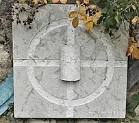 Länderplatte Estland 2002