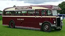 Leyland Tiger mit Aufbau von PRV