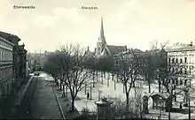 Alsenplatz (heute Karl-Marx-Platz) vor 1907