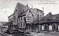 Gartengasse an der Stadtmauer ca. 1906 (heute Goethestraße)