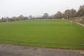Eckener Platz, Spielstätte des TSB Flensburg