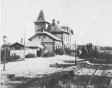 Ehemaliges Empfangsgebäude des Eckernförder Bahnhofs
