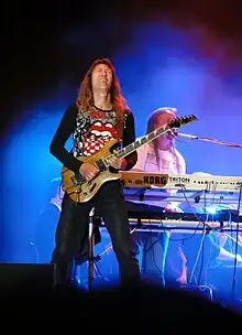 Ecki Lipske bei einem Electra-Auftritt (2009)