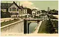 Schleuse Bas-Trévois (alte Ansicht)
