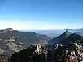 Blick vom Schönkahler (1688 m)
